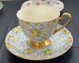 "Primrose Chintz" Teacup By Shelly