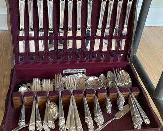 "Eternally Yours" Flatware Set By Rogers