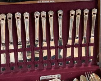 "Eternally Yours" Flatware Set By Rogers