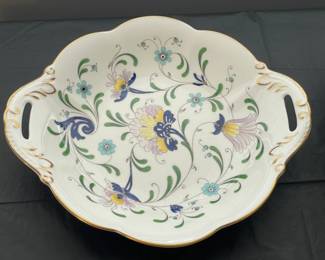 Vintage "Pageant" Handled Decorative Plate By Coalport (England)