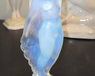 Sabino Opalescent Glass Nude Figurine