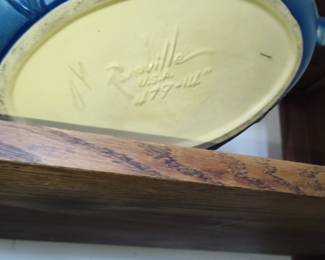 Roseville Pottery "Zephyr Lily" Art Deco Bowl