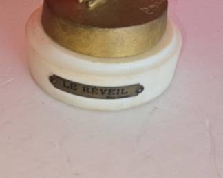 Le Reveil Bronze Figurine by Paul Philippe
