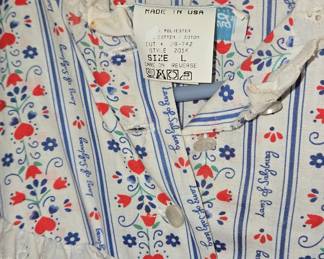 Vintage Lanz of Salzburg "Tyrolean Stripe" Nightgown