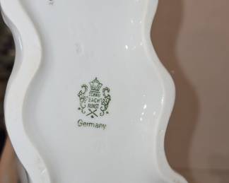 Schau Bach Kunst Porcelain Figurine of a Woman Riding a Horse