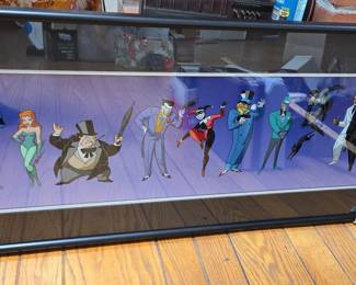 The Villains of Gotham City Sericel (Signed)