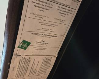 Brown Leather Recliner