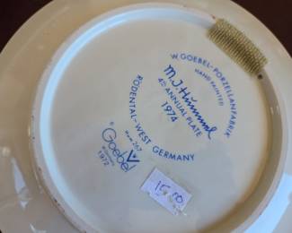 Goebel M.J. Hummel Annual Plates