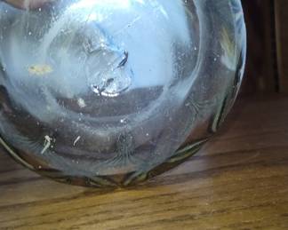 Hand Blown Art Glass Tumbler