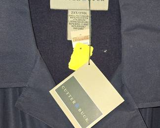 Cutter & Buck Men's 2XLT/2TGL Navy Jacket