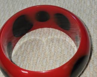Shultz Bakelite Bangle Bracelet