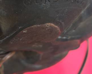 Gustav Gurschner Art Nouveau Nymph Lamp