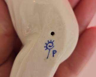 Vintage Porcelain Bathing Beauty Figurine