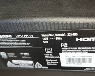Hisense 32H4C5 LED LCD TV
