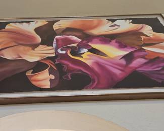 Birgit Olesen Floral Watercolor Print