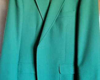 "Spartan green" blazer