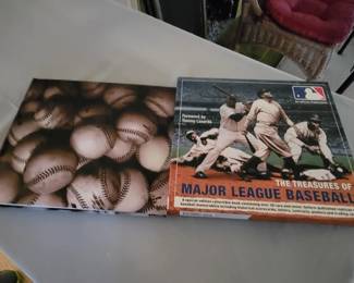 Major League Baseball book in original sleeve