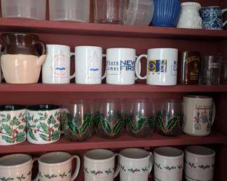 Collection of cups and mugs