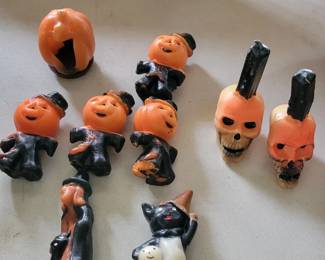 Vintage RARE Gurley Halloween candles