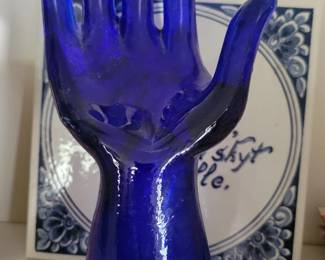 Glass hand