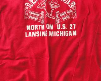 Red Rail bar vintage t-shirt 