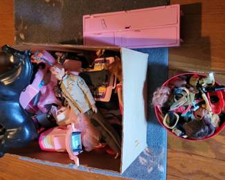 Barbie and Ken toys