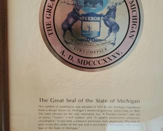 State of Michigan seal