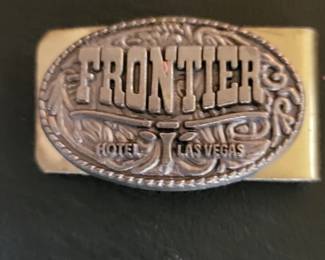 Last Vegas Frontier motel buckle