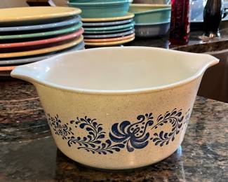 Vintage Pyrex Homestead Pattern