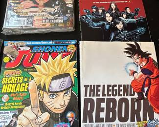 Shonen Jump Manga Issues and Dragon Ball Z Kai Blu-ray