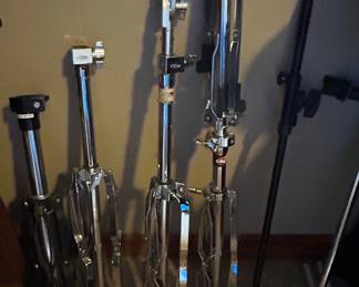 Drum Hardware Set (3 Cymbal Stands and 1 Hi-Hat Stand)