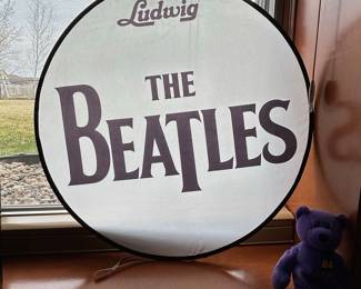 Ludwig The Beatles "Drop-T" Logo Drum Head