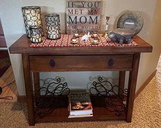 Wooden Console Table 