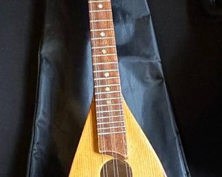 Mandolin with Decorative Headstock