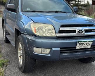 2005 Toyota 4 runner.  Priced to sell quickly