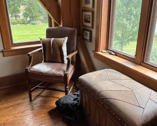Side chair and storage chest