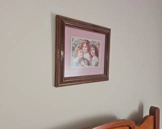 end of hall, left bedroom