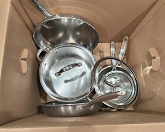 Stainless steel cookware