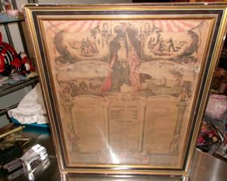 1862 HISTORICAL DOCUCMENT