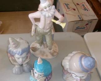 CLOWN FIGURINES