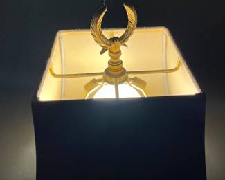 F42 - $30. Brass Table Lamp.