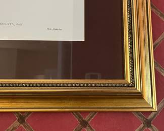 F28 - $90. Set of 3 Gould Hummingbird Prints. Framed each measures 22.75" x 28.75".