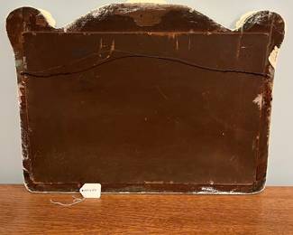 F65 - $45. Painted Antique Framed Mirror. Measures 23.5" x 18.5".