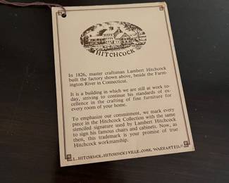 F60 - $425. Hitchcock Dresser with Mirror. Measures 64" wide x 18.75" deep x 35.5" tall. Mirror is 48.5" x 45" tall. 80.5" tall when Mirror is attached to dresser. Some signs of wear from age but solid and overall very good condition!