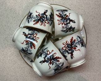 F73 - $575. Lenox Winter Greetings. 66 Pcs. And we have several original boxes.