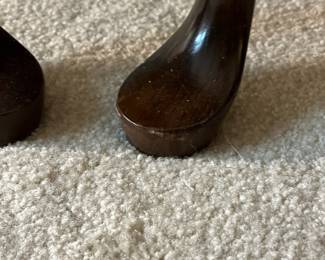 F24 - $150. PAIR of Pennsylvania House Solid Cherry Side Tables. Measures 21.25" x 26.75" x 21.5" tall.