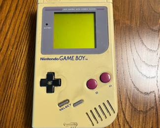 F38 - $50. 1989 Nintendo Game Boy. Powers On.