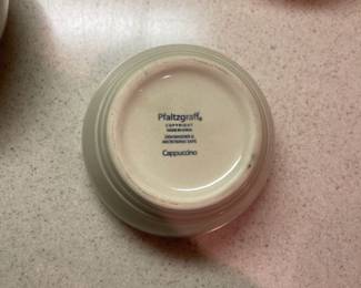 F74 - $75. Pfaltzgraff Cappuccino. 22 Pcs.