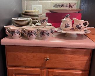 F73 - $575. Lenox Winter Greetings. 66 Pcs. And we have several original boxes.