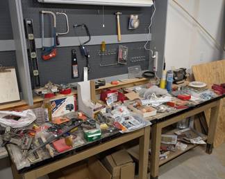 F85 - $40 Each Shop Tables.